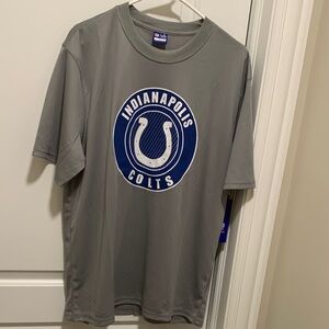 NFL Indianapolis Colts Gray Short Sleeve Tee. Size: L. Brand New with tags.